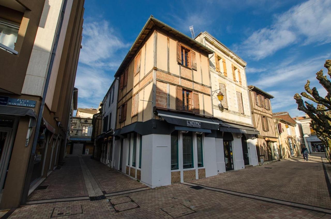 L'Atypic Hotel Restaurant Bergerac Exteriör bild